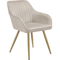 Stol Marilyn, velour, quiltet