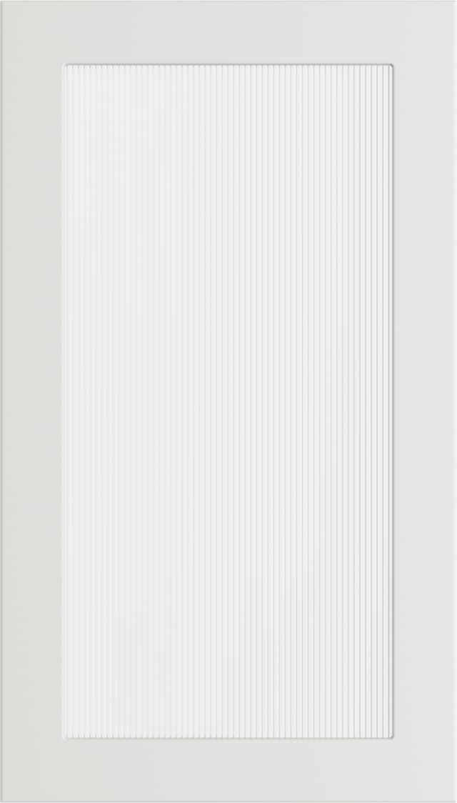 Epoq Trend Classic White räfflad glasdörr 40x70