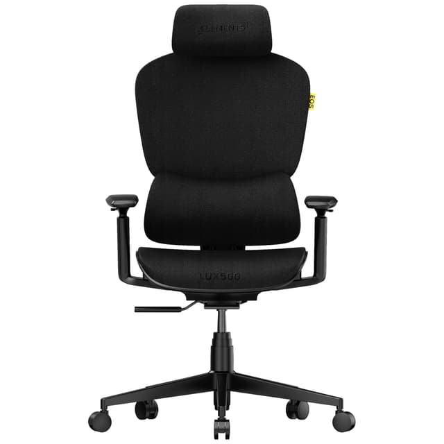 Elements LUX 500 spelstol i mjukt tyg (grå)