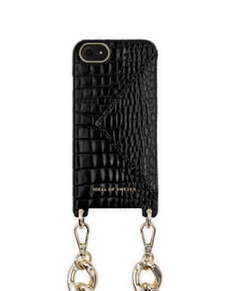 Necklace Case iPhone 8 / 7 / 6 / 6S / SE Neo Noir Croco