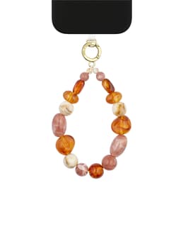 Phone Wristlet Strap Boho Beads