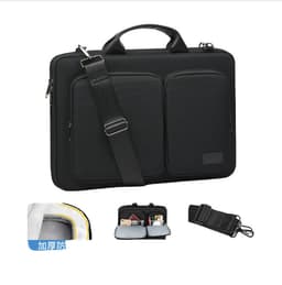 Elegant 15,6-tommers laptop taske til Apple MacBook - Sort