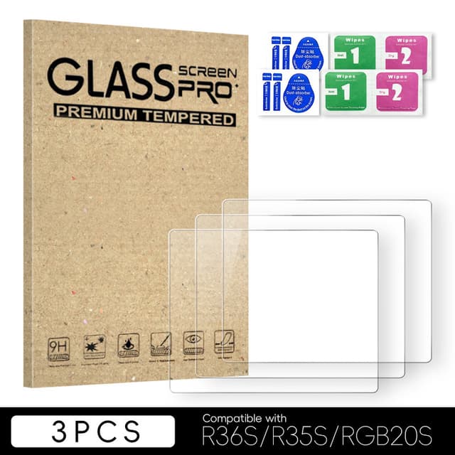 Skyddande skärmskydd för R36S/R35S/RGB20S (3-pack)