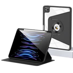 Magnetisk Avtakbart Roterende Deksel Kompatibelt med iPad Air 4/5/6/7 & Pro 11 (2018-2022) - Svart