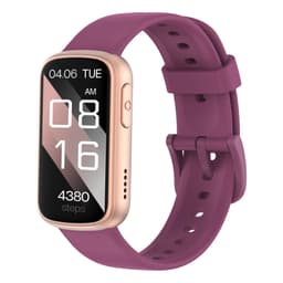 Smartklokke med pulsmåler, søvnmåler, skritteller Champagne