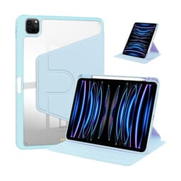 Pyörivä jalustakotelo yhteensopiva iPad Pro 11/10.9 kanssa - Täysi suoja, kynäpaikka, iskunkestävä