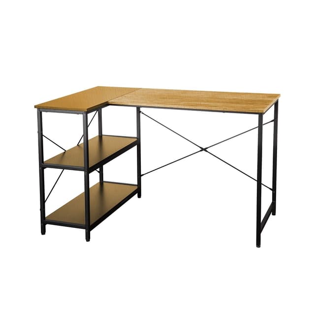 Skrivebord HEDVIG 120x80xH76cm, eg/sort