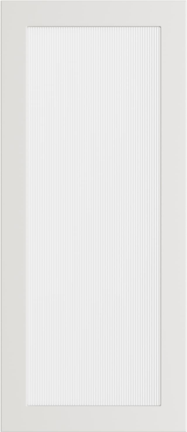 Epoq Trend Classic White räfflad glasdörr 40x92