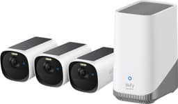 Eufy eufyCam E40 turvakamera + HomeBase S380 (3 kpl)