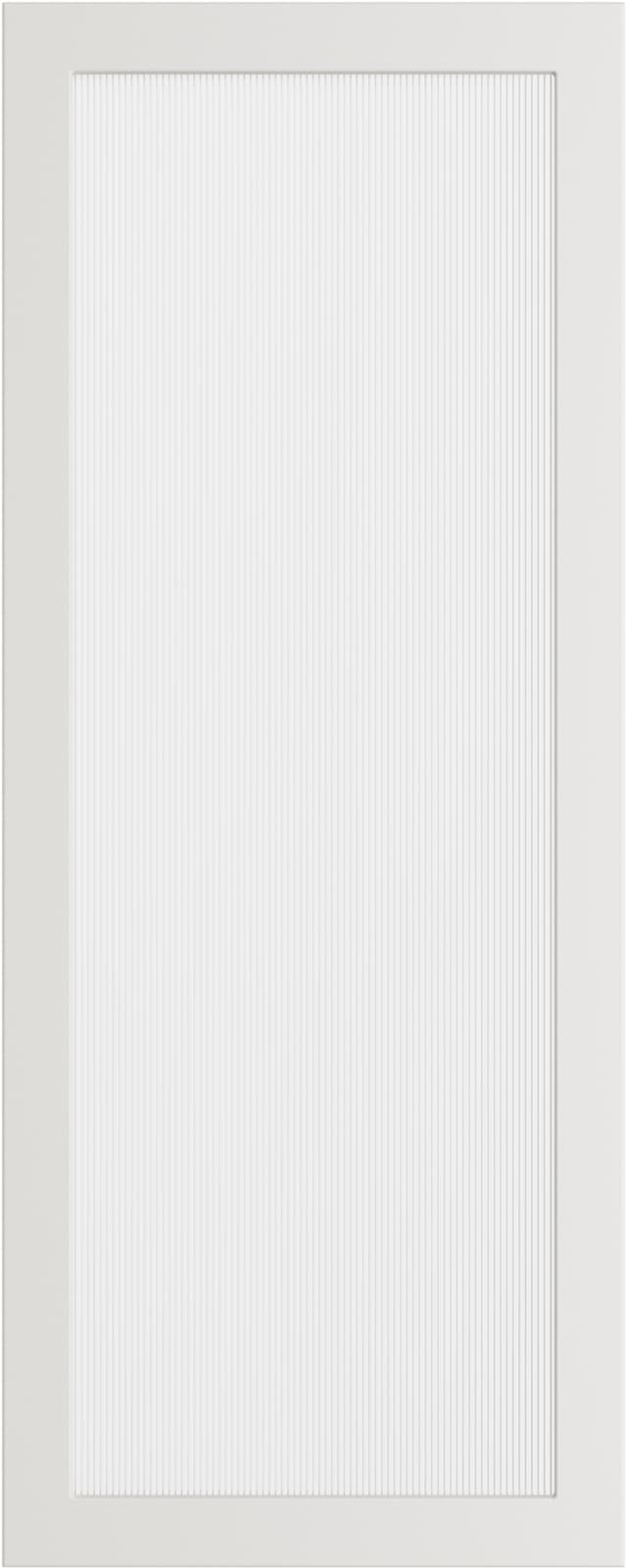 Epoq Trend Classic White räfflad glasdörr 50x125