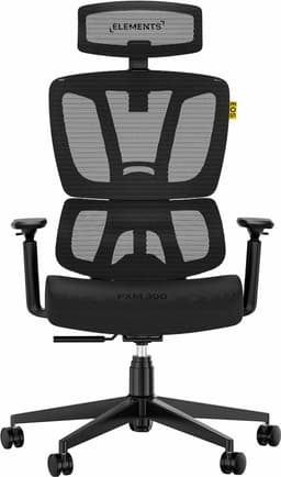 Elements FXM 300 Mesh gamingstol (svart)