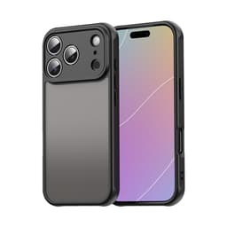 Svart Matt Magnetisk Telefonveske Kompatibel med iPhone 17 Pro Max - Støtsikker, Anti-Fingeravtrykk