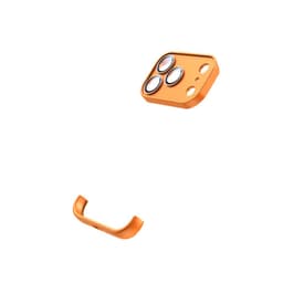 Oransje True Borderless TPU-deksel kompatibelt med iPhone 17 - Støtsikkert og linsebeskyttelse