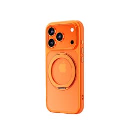 Orange Hudfølelse Anti-Drop Cover med 360° Stativ Kompatibel med iPhone 17 Air