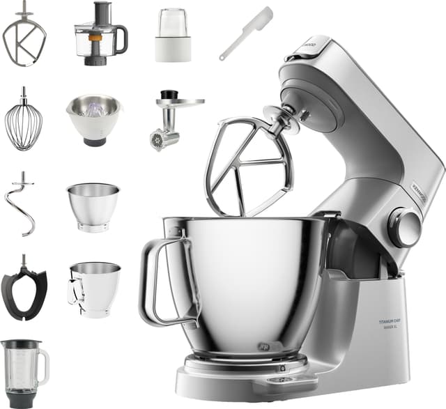 Kenwood Titanium Chef Baker XL köksmaskin KVL85.704SI