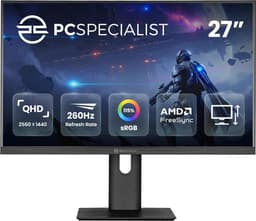 PCSpecialist GD-27Q260 27" QHD/IPS/260Hz/1ms gamingskjerm