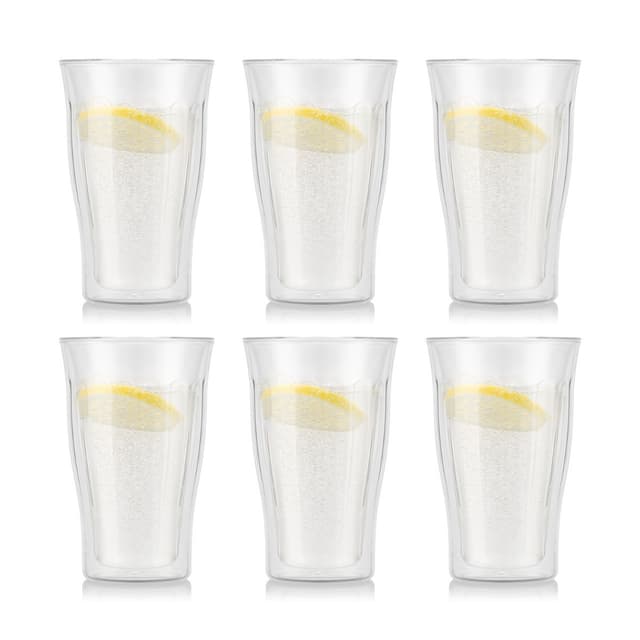 Bodum 6 st glas COPENHAGEN 0.45 L