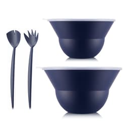Bodum Sæt med 2 skåle 3,0l og 4,9l med salatbestik TOPEE 3.0 L
