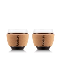 Bodum 2 stk. glas PAVINA 0.1 L