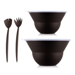 Bodum Sæt med 2 skåle 3,0l og 4,9l med salatbestik TOPEE 3.0 L