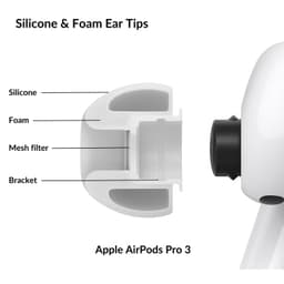 AirPods Pro 3 – Silikon-øreputer - Large
