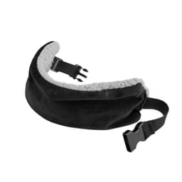 Komfortabel reiseøyemaske med hodestøtte – Unisex blendingsmaske Sort