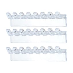 Veggmontert smykkeorganisator, sett med 3