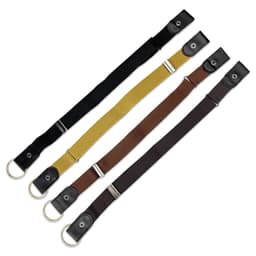 Osynligt elastiskt bälte utan spänne 4-pack