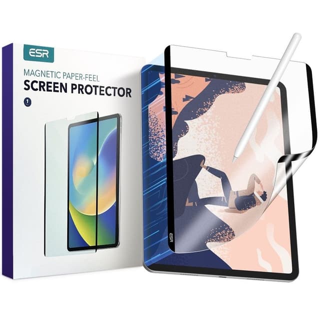 ESR iPad Air 4/5/Pro 11 Skärmskydd Magnetisk Paper Feel - Clear