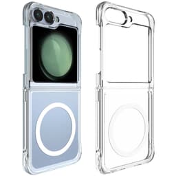 SKALO Samsung Z Flip7 FE Gennemsigtig Cover - Gennemsigtig