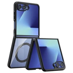 SKALO Samsung Z Flip7 Hybrid Suojakuori - Musta