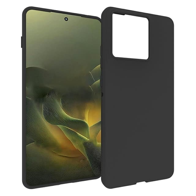 SKALO Motorola Edge 70 Mattsort Ultratyndt TPU Cover - Sort