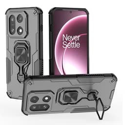 SKALO OnePlus 15 Armor Metalring Cover - Sort