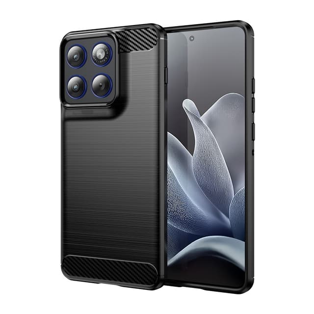 SKALO Motorola Edge 70 Armor Carbon Cover - Sort