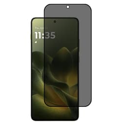 SKALO Motorola Edge 70 Privacy Näytönsuoja Karkaistu Lasi - Musta