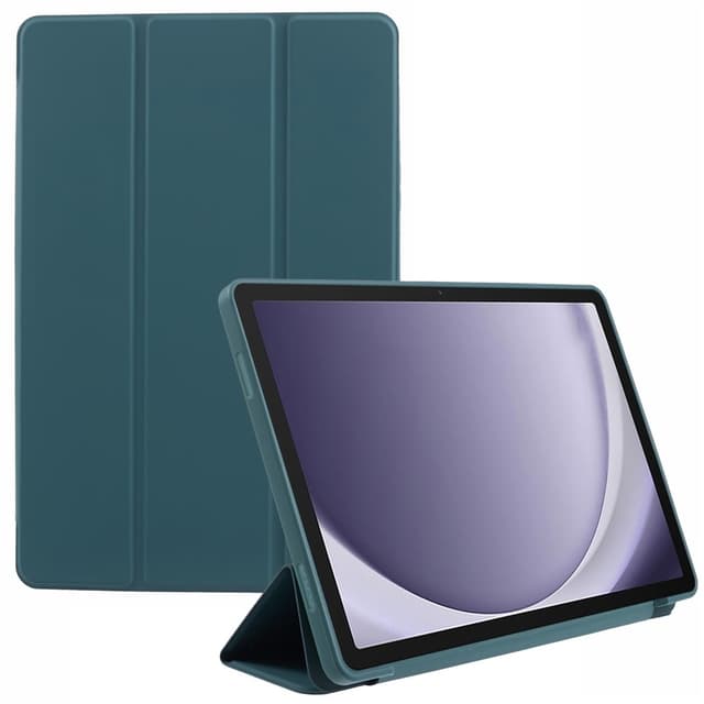 SKALO Samsung Galaxy Tab A11+ Trifold TPU Fodral - Mörkgrön