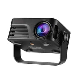 Bærbar hjemmeprojektor med WiFi og 3D-støtte, 1080P dekoding Sort