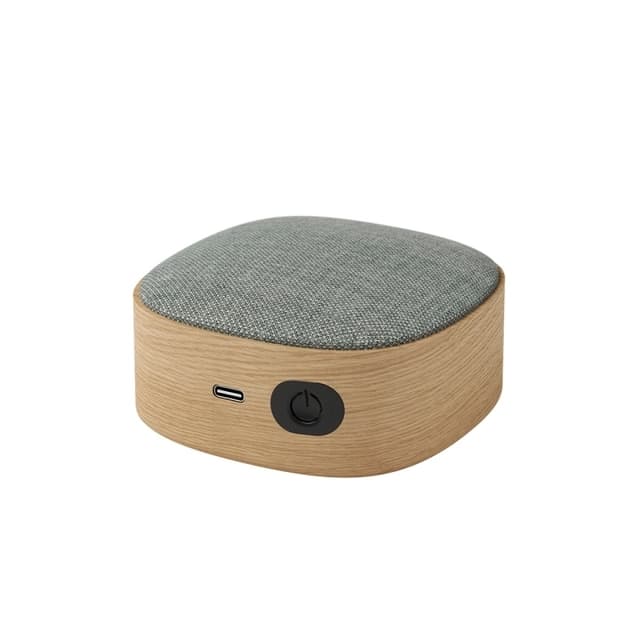 SACKit Go Wood bærbar Bluetooth-højttaler - naturlig eg