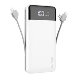 Dudao K1Pro powerbank 20000mAh 15Watt 4xcables white