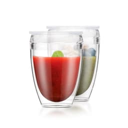Bodum 2 stk tumblerglass med doble vegger PAVINA TO GO 0.3 L