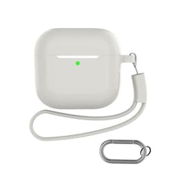 AirPods-fodral med nyckelring och tillbehör Transparent AirPods 4 Flat