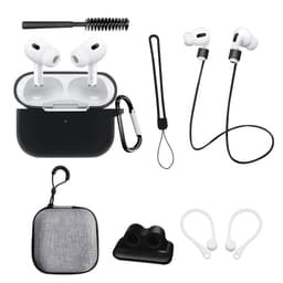 Beskyttende etui-sett for Apple AirPods Pro 2. generasjon Sort