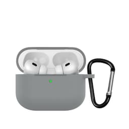 Silikonbeskyttelsesetui Kompatibelt med Apple AirPods Pro 3 - Anti-ripe, Vanntett Grå