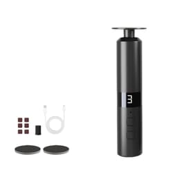 Oppladbar elektrisk fotfil for hard hud med 10 slipehoder - 1800mAh Sort