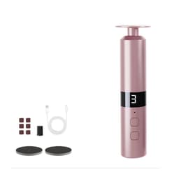 Uppladdningsbar elektrisk fotfil för förhårdnader med 10 sliphuvuden -