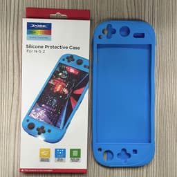 Beskyttende silikondeksel for Switch2 Full Dekning Blå