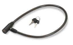 Cykellås Basic wire 10x650 mm 1/25/50