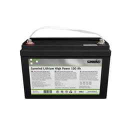Batteri Sunwind Lithium High Power 100Ah 12V