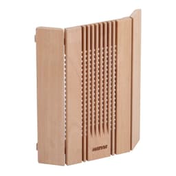 Skjerm for badstulampe, hjørne