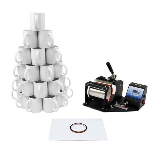 PixMax Sublimation Kruspresse & 72 Krus
